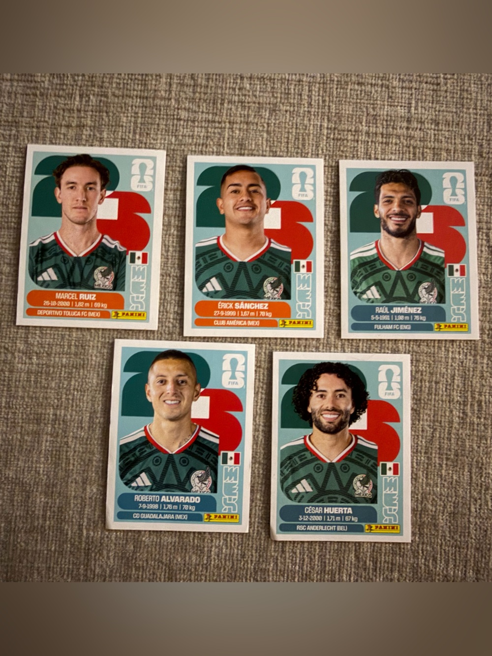 Mexico FIFA Stickers